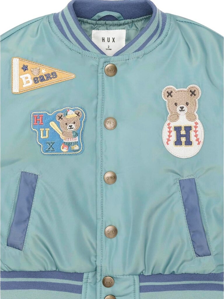 HUXBABY Sprout Hux Varsity Jacket