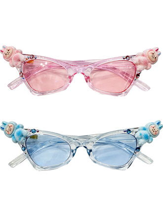 Bari Lynn Monster Translucent Sunglasses Bari Lynn Monster Translucent Sunglasses