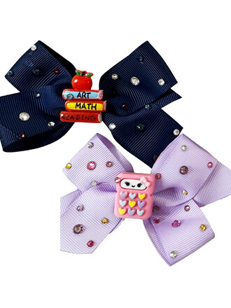 Bari Lynn Back to School Charm Clips