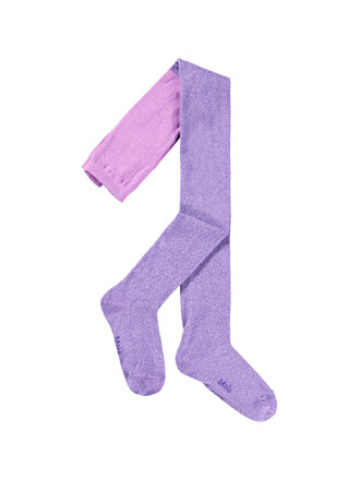 Molo Glitter Tights - Purple Ray