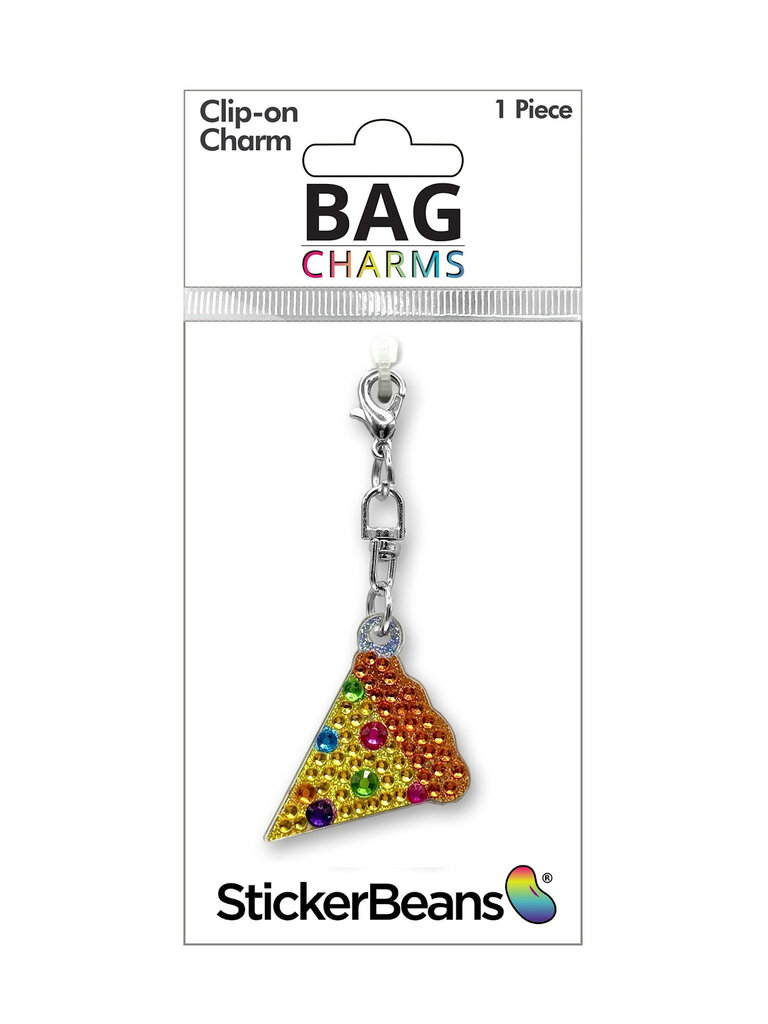StickerBeans Rainbow Pizza Charm