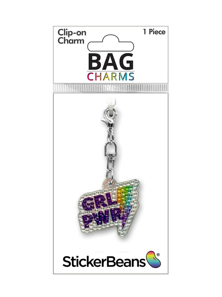 StickerBeans Girl Power Charm