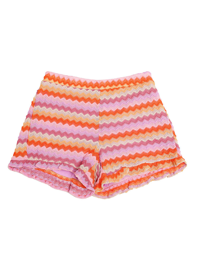 MIA New York Rainbow Crochet Short