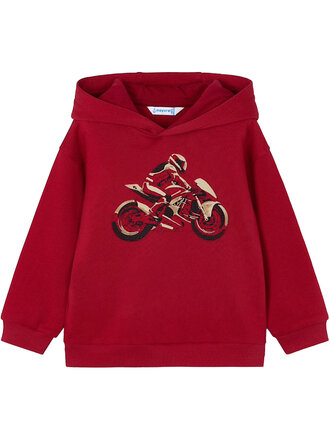Mayoral Boys Red Moto Hoodie