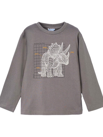 Mayoral Boys Glow in the Dark Dino Shirt