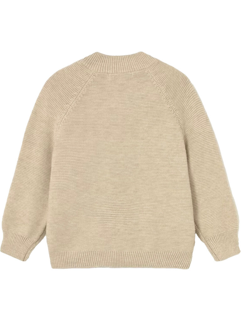 Mayoral Beige Baby Knit Cardigan