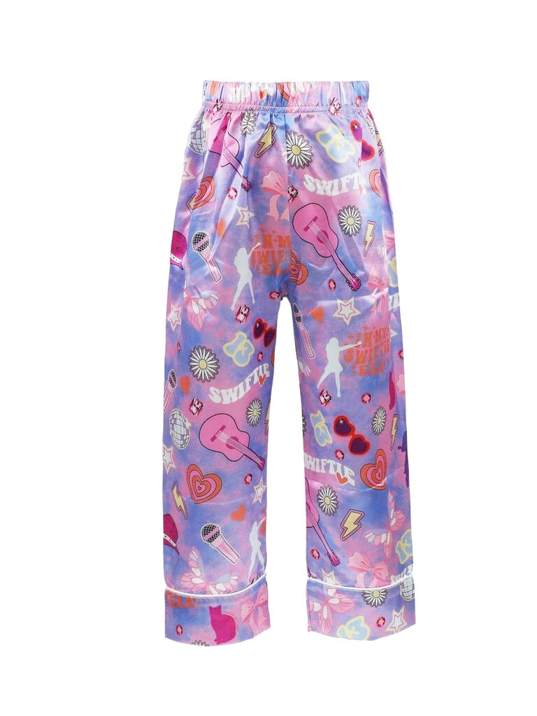 Lola and the Boys Swiftie Lovers Silk Set