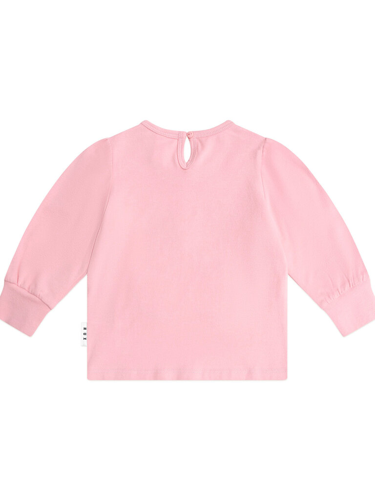 HUXBABY Cherry Pie Puff Sleeve Top