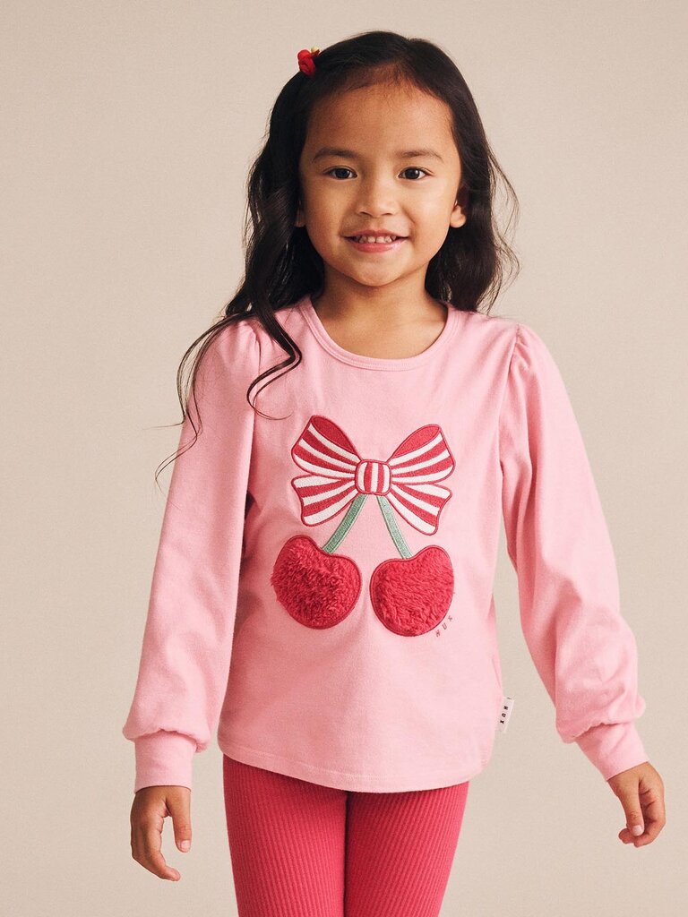 HUXBABY Cherry Rib Leggings