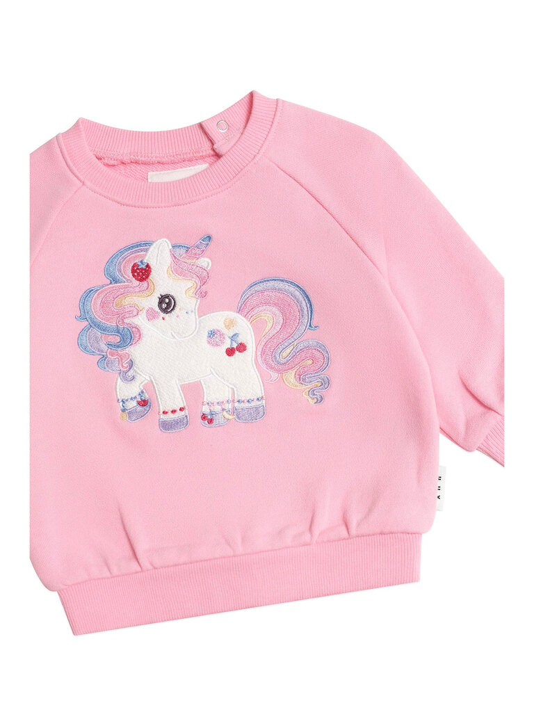 HUXBABY Tutti Frutti Unicorn Sweatshirt