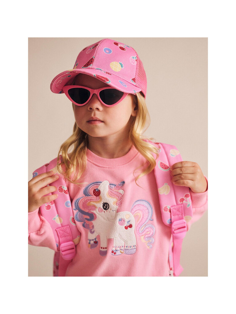 HUXBABY Tutti Frutti Unicorn Sweatshirt