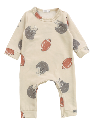 Football Helmet Romper