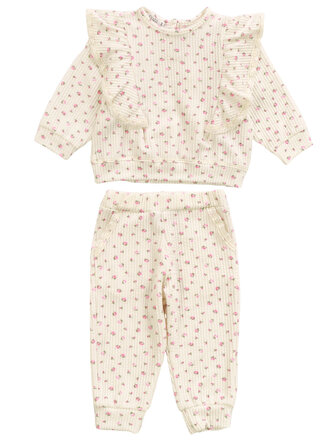 Mini Floral Ruffle Set