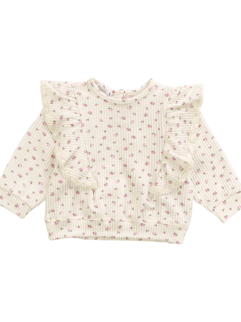 Mini Floral Ruffle Set