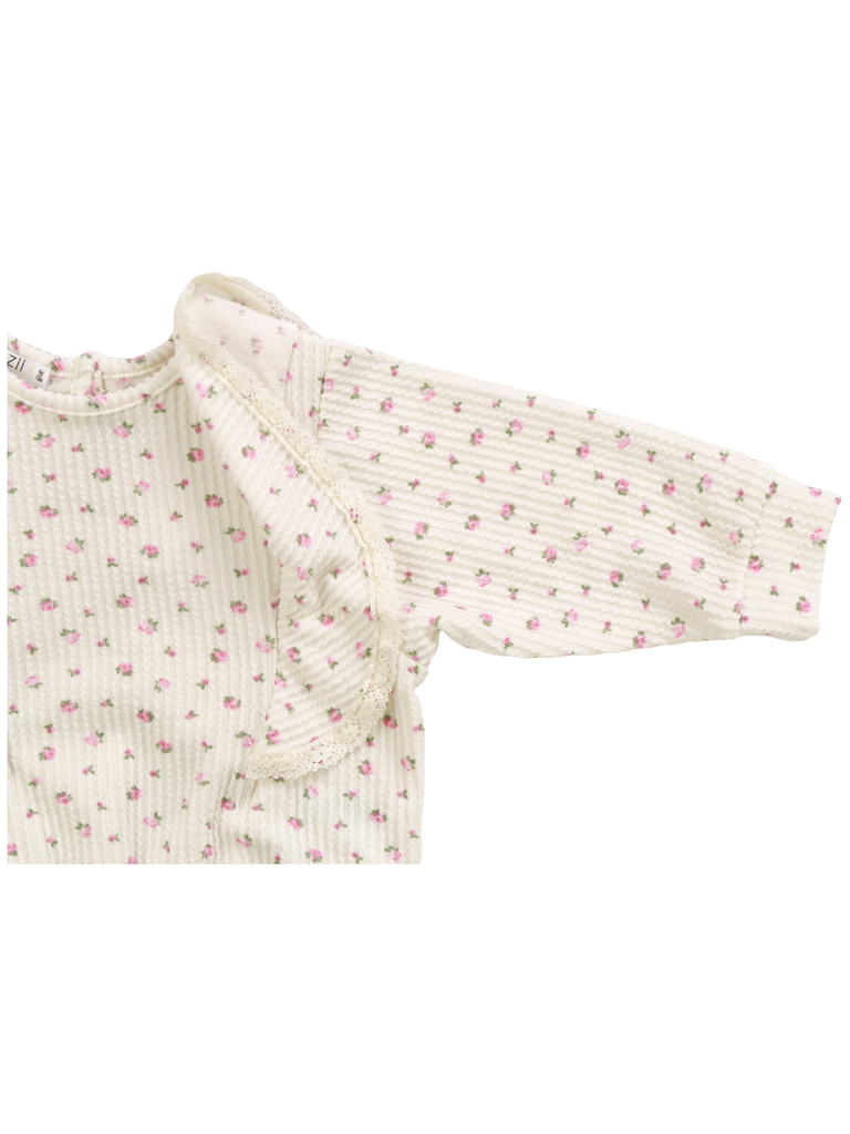 Mini Floral Ruffle Set
