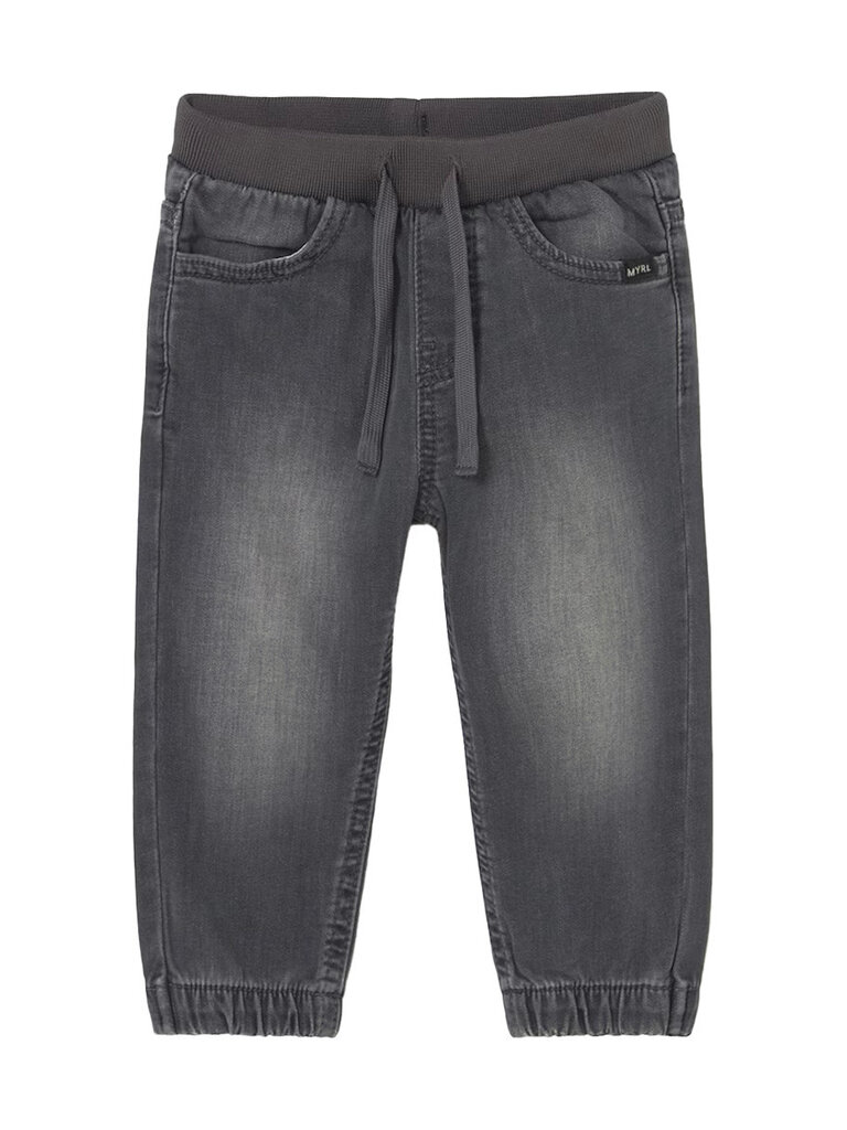 Mayoral Baby Dark Grey Denim Jogger