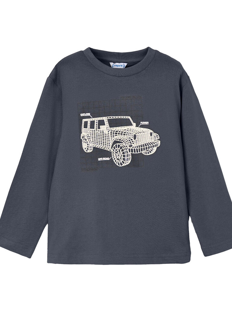 Mayoral Boys Glow in the Dark Truck Shirt