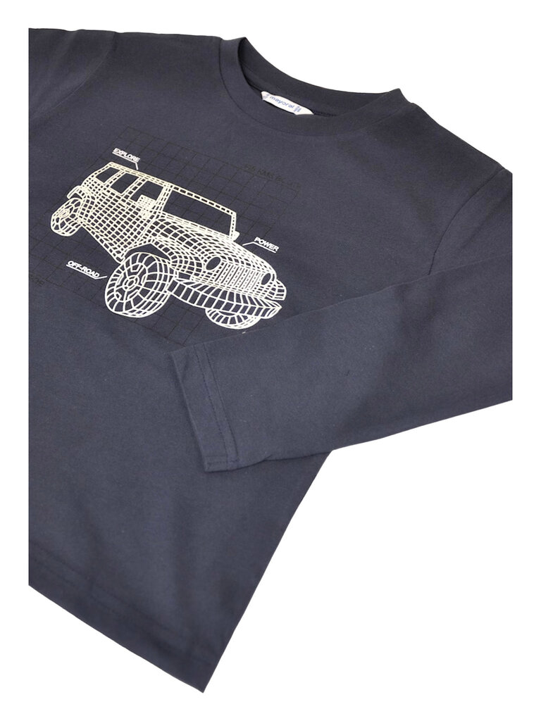 Mayoral Boys Glow in the Dark Truck Shirt
