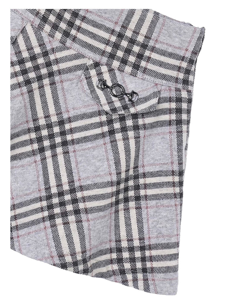 Mayoral Girls Plaid Jacquard Skirt