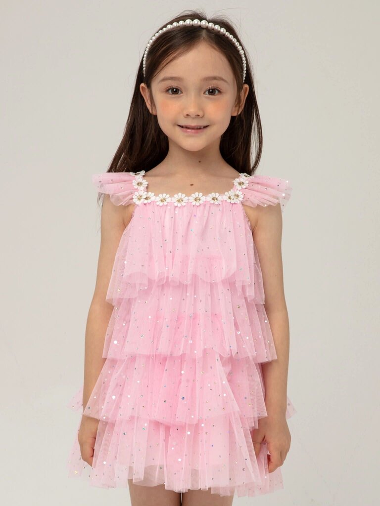 Petite Hailey Daisy Multi Layered Dress