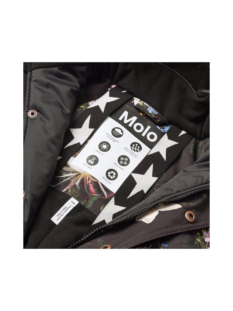 Molo Polaris Fur - Paisley Flowers