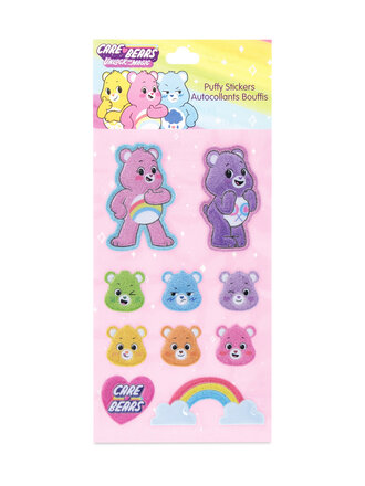 Iscream Care Bear Puffy Stickers