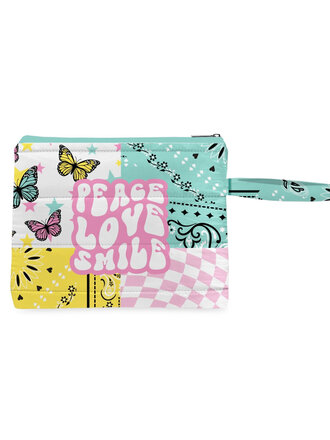 Top Trenz Wavy Text Puffer Wet Bag