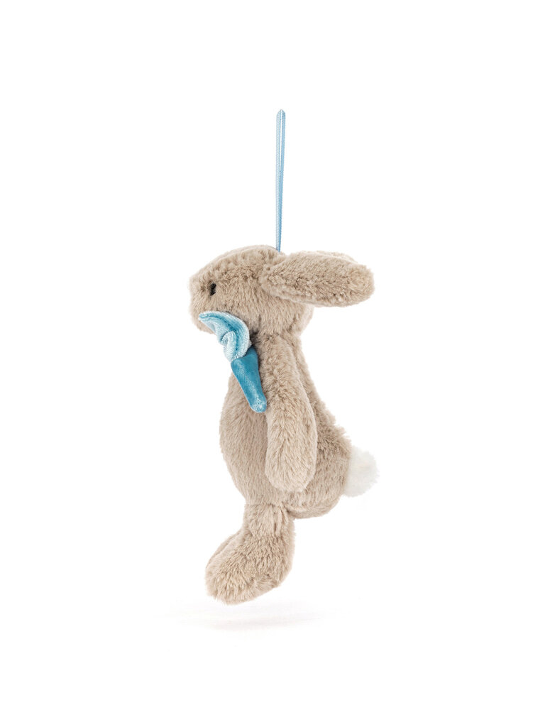 Jellycat Bashful Beige Bunny Decoration