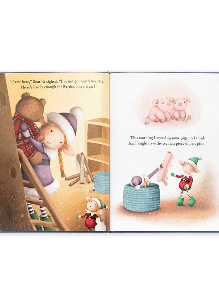 Jellycat Eldo Elf and the Patchwork Bashful Bunny Book