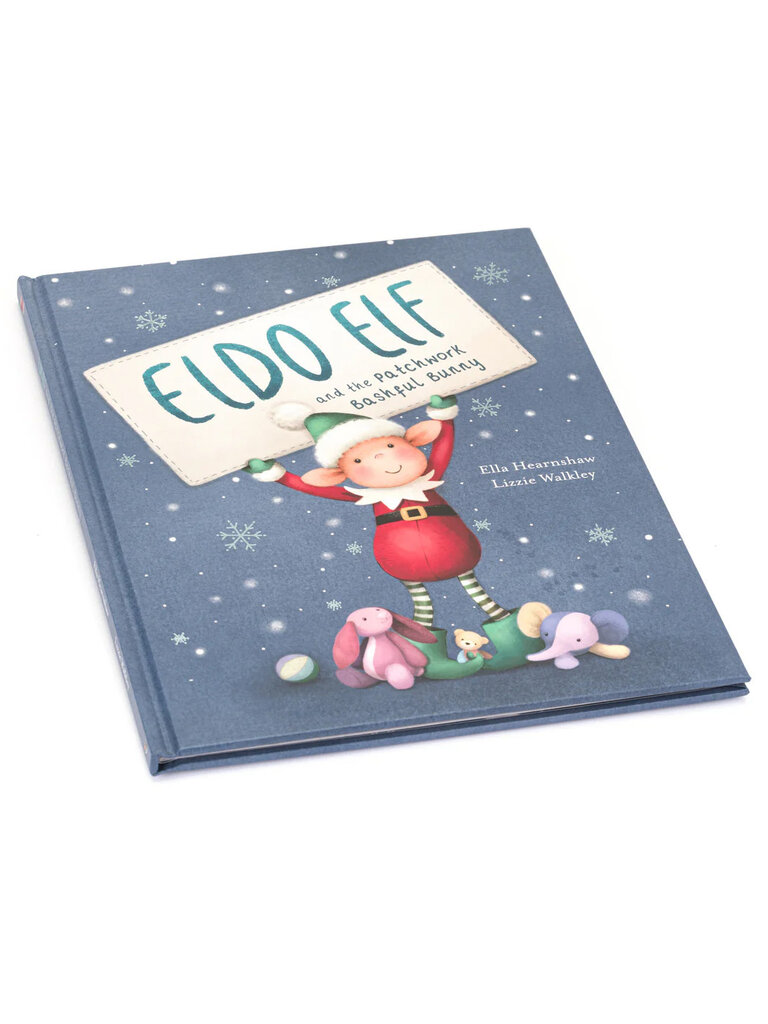 Jellycat Eldo Elf and the Patchwork Bashful Bunny Book