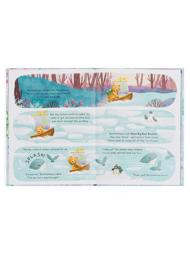 Jellycat Bartholomew Bear and the Snow Giants Book
