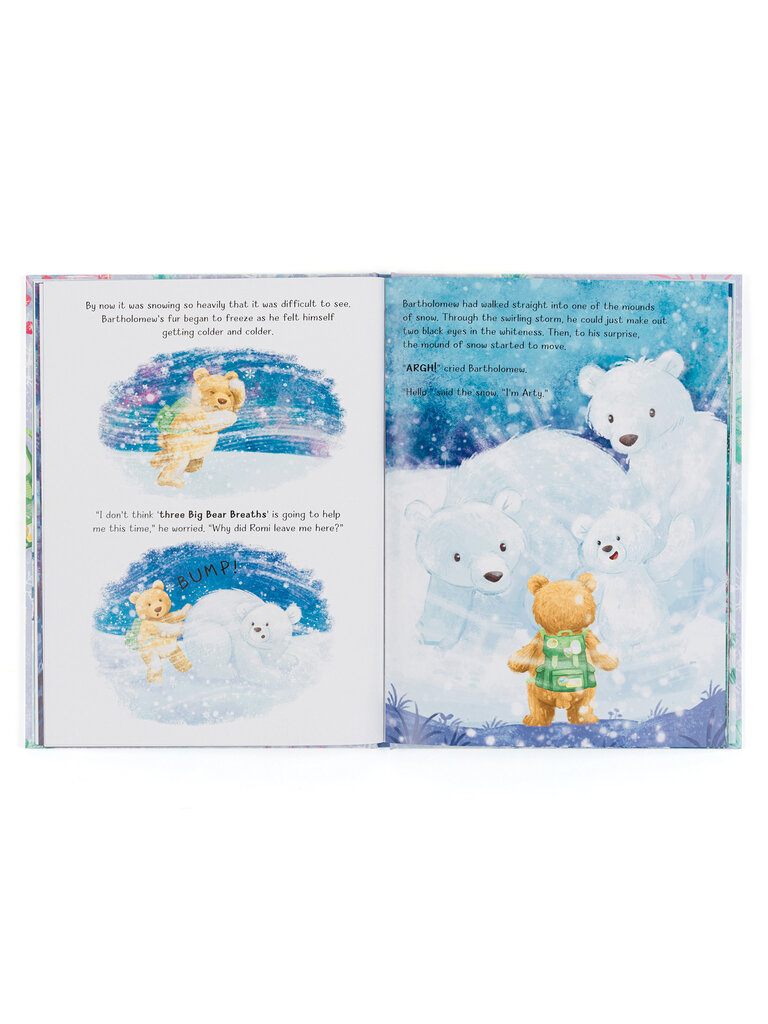 Jellycat Bartholomew Bear and the Snow Giants Book