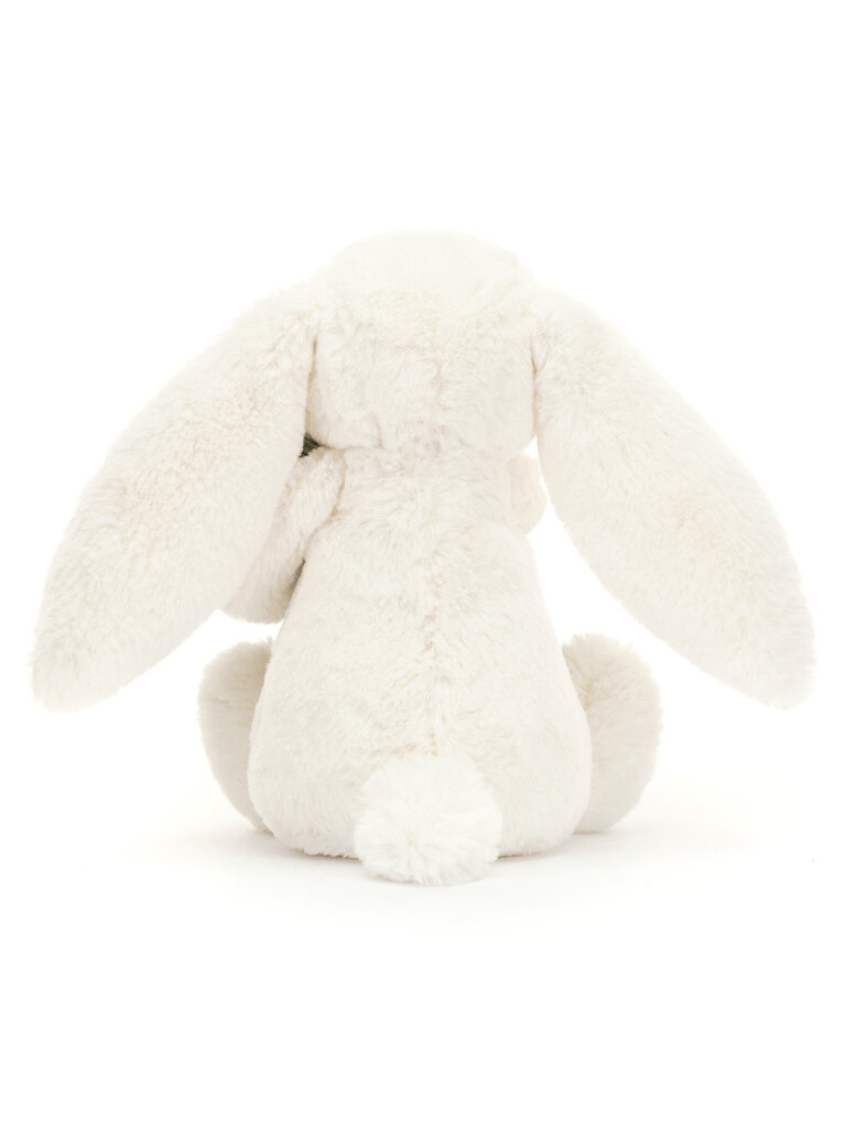 Jellycat Bashful Bunny with Christmas Tree