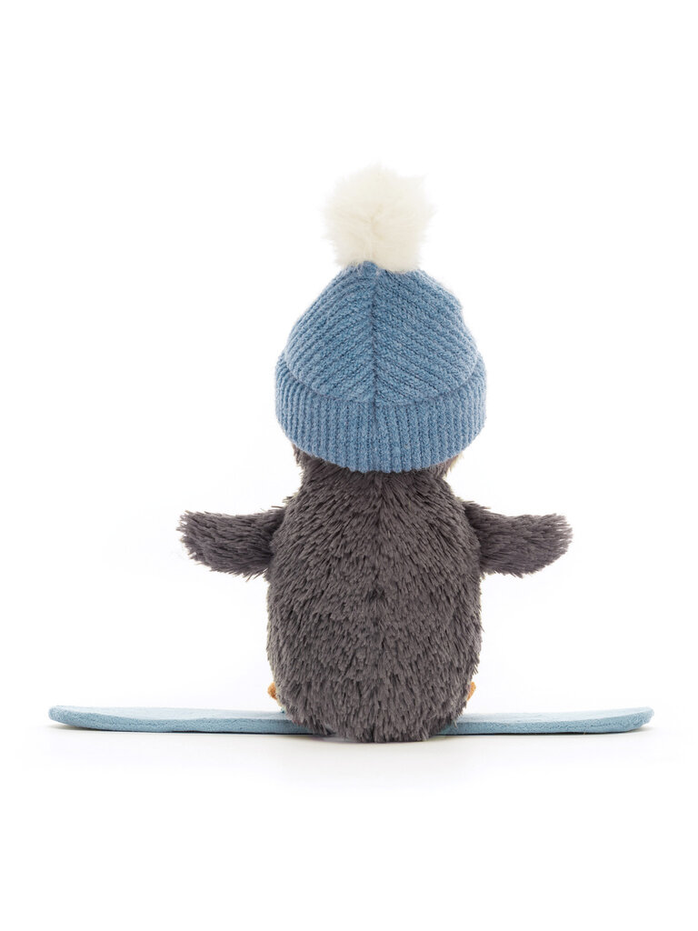 Jellycat Peanut Penguin Snowboarding