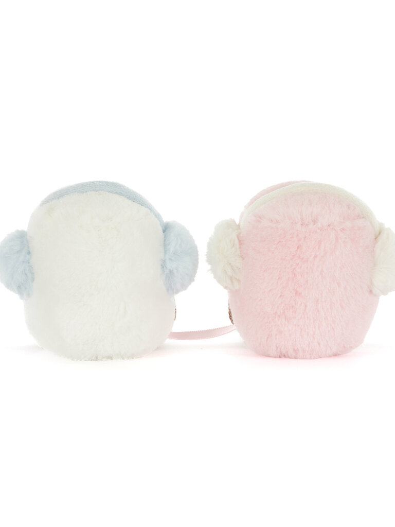 Jellycat Amuseables Toastie Pink and White Marshmallows