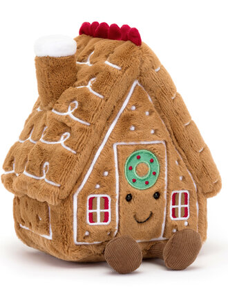 Jellycat Amuseables Gingerbread House Jellycat Amuseables Gingerbread House