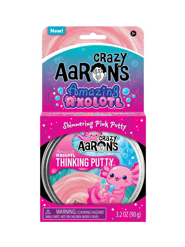 Crazy Aaron's Amazing Axolotl Thinking Putty