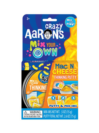 Crazy Aaron's Mac & Cheese Mix It Thinking Putty Crazy Aaron's Mac & Cheese Mix It Thinking Putty