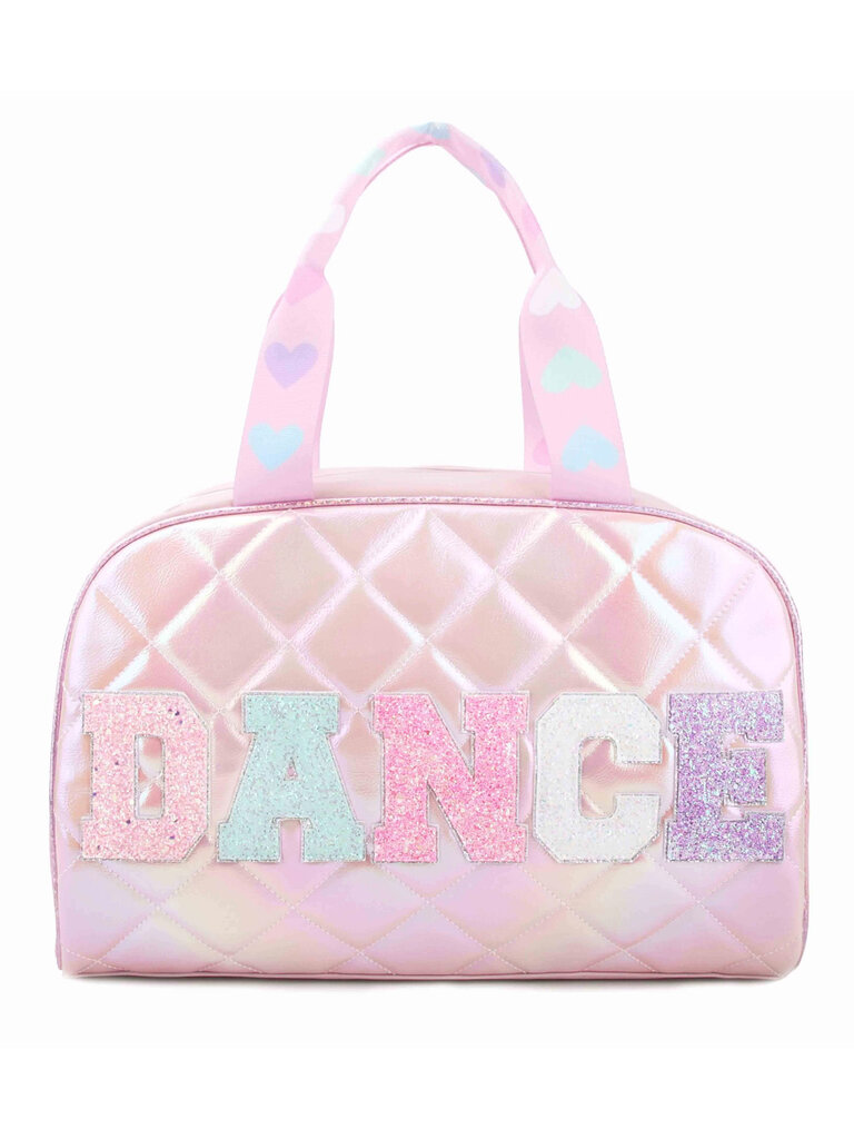DANCE Metallic Quilted Duffle Bag