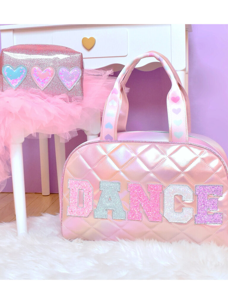 DANCE Metallic Quilted Duffle Bag