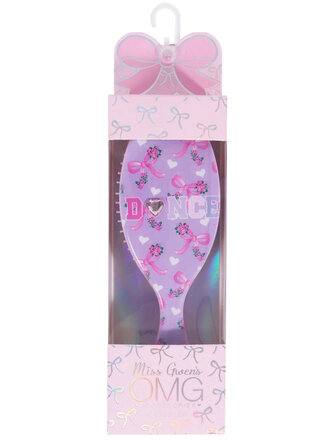 Dance Orchid Floral Hairbrush