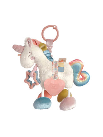 itzy ritzy Unicorn Activity Plush Teether Toy itzy ritzy Unicorn Activity Plush Teether Toy