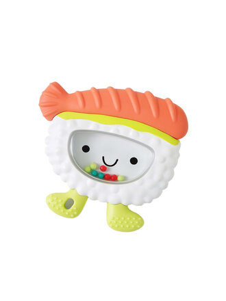 itzy ritzy Sushi Teething + Rattle Toy itzy ritzy Sushi Teething + Rattle Toy