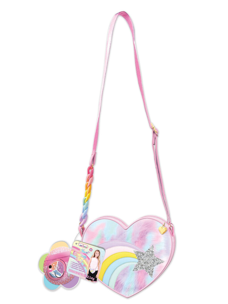 Hot Focus Rainbow Sweet Heart Crossbody