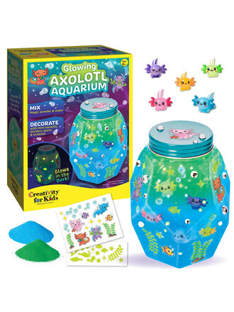 Faber Castell Axolotl Glowing Aquarium Craft