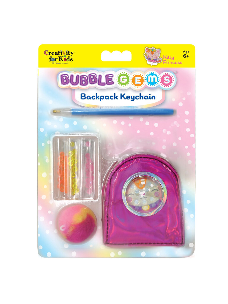 Faber Castell Bubble Gems Keychain Kitty