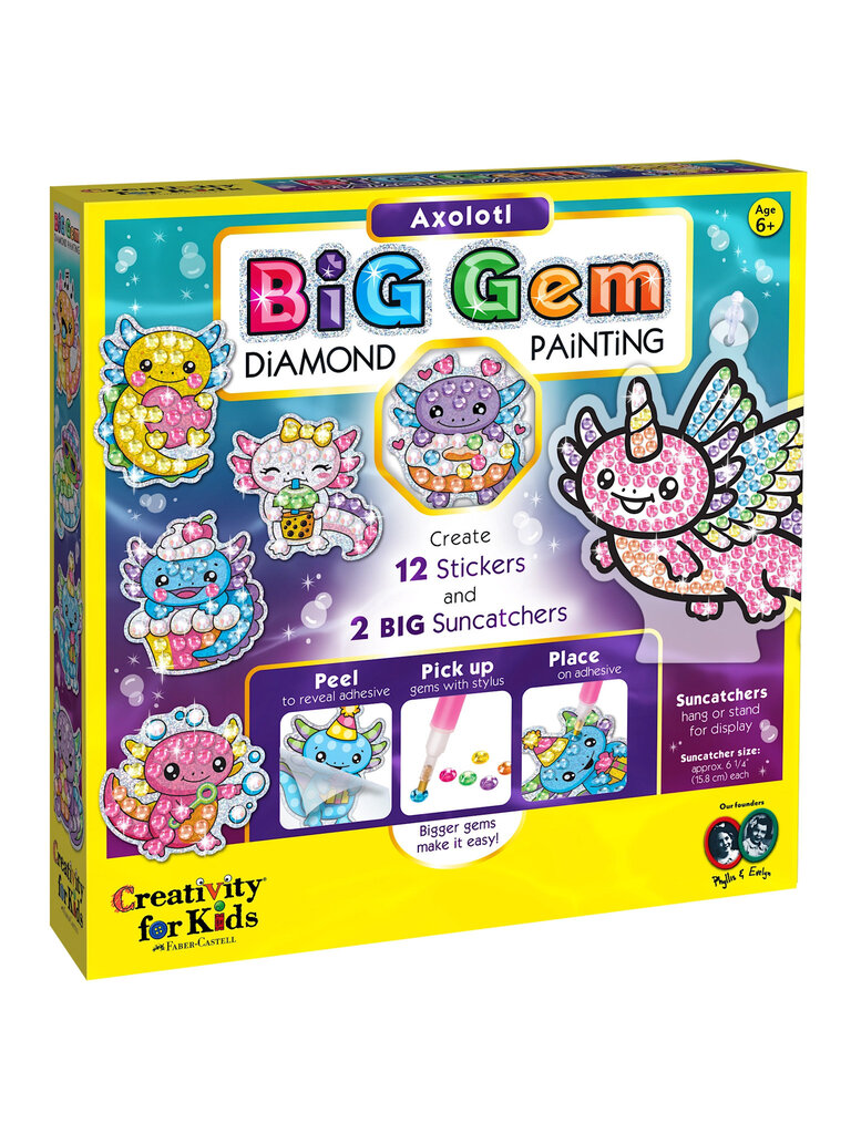Faber Castell Big Gem Diamond Painting – Axolotl