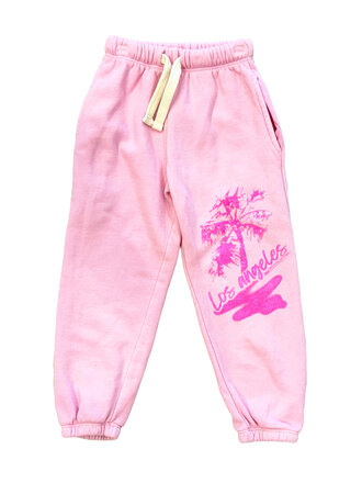 Californian Vintage Pink Palm Tree Sweatpants Californian Vintage Pink Palm Tree Sweatpants