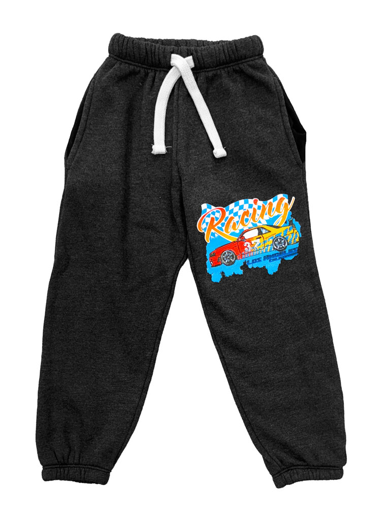 Californian Vintage Charcoal Racing Sweatpants