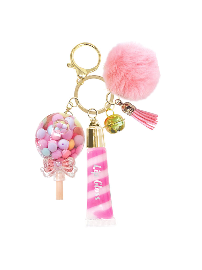 Hot Focus Sweets Lip Gloss Keychain